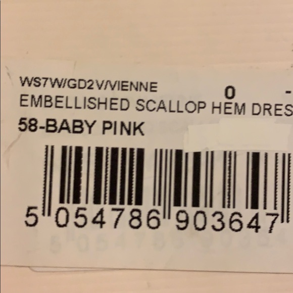 Brand new pink red baker dress - Picture 3 of 4